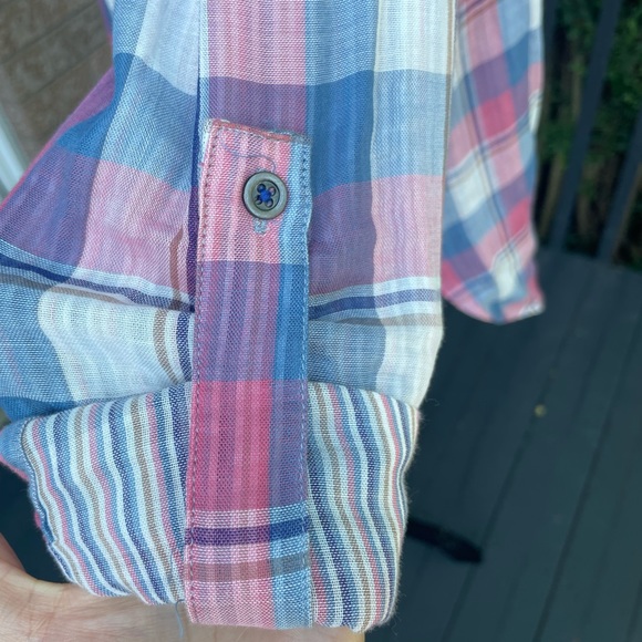 NWOT Anthropologie Holding Horses Hi-Low Tunic / size 2 - Picture 4 of 8